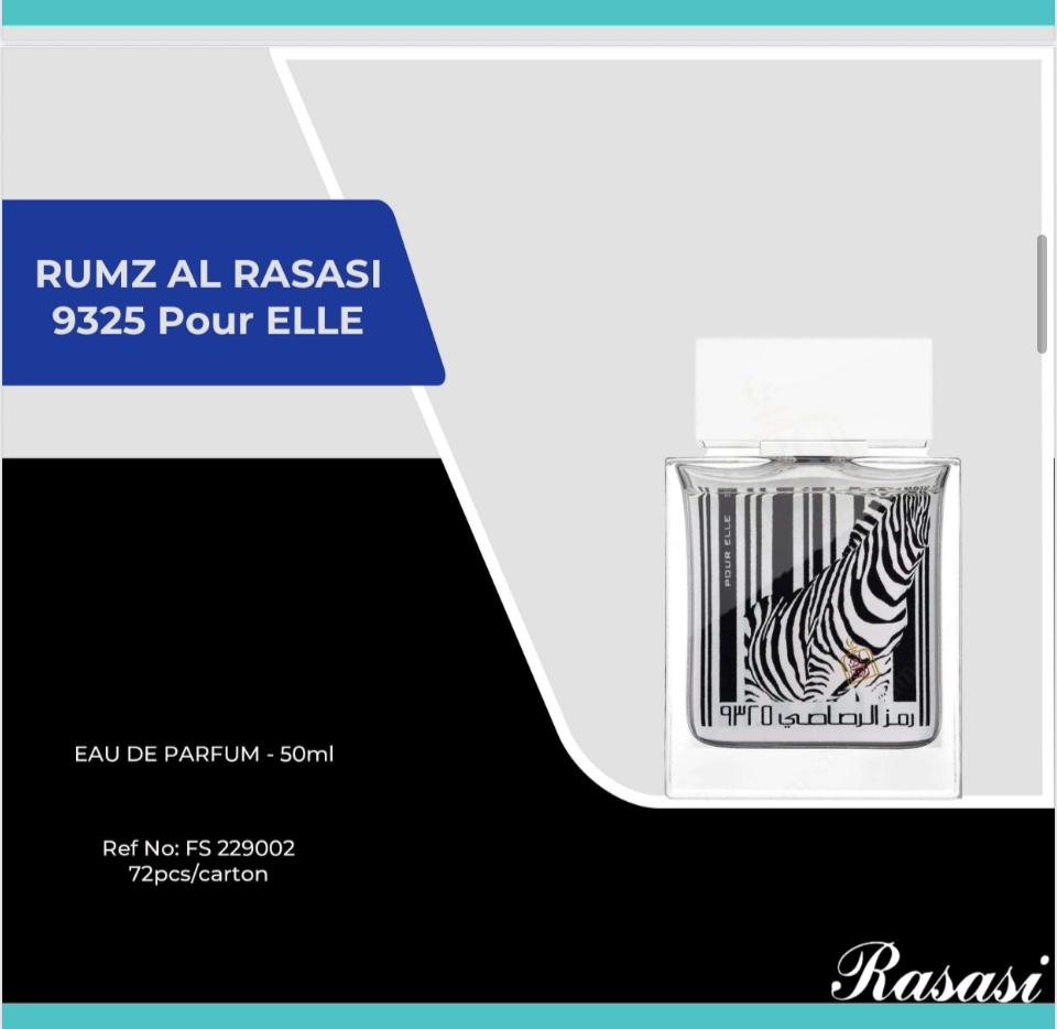 RUMZ AL RASASI 9325 Pour ELLE