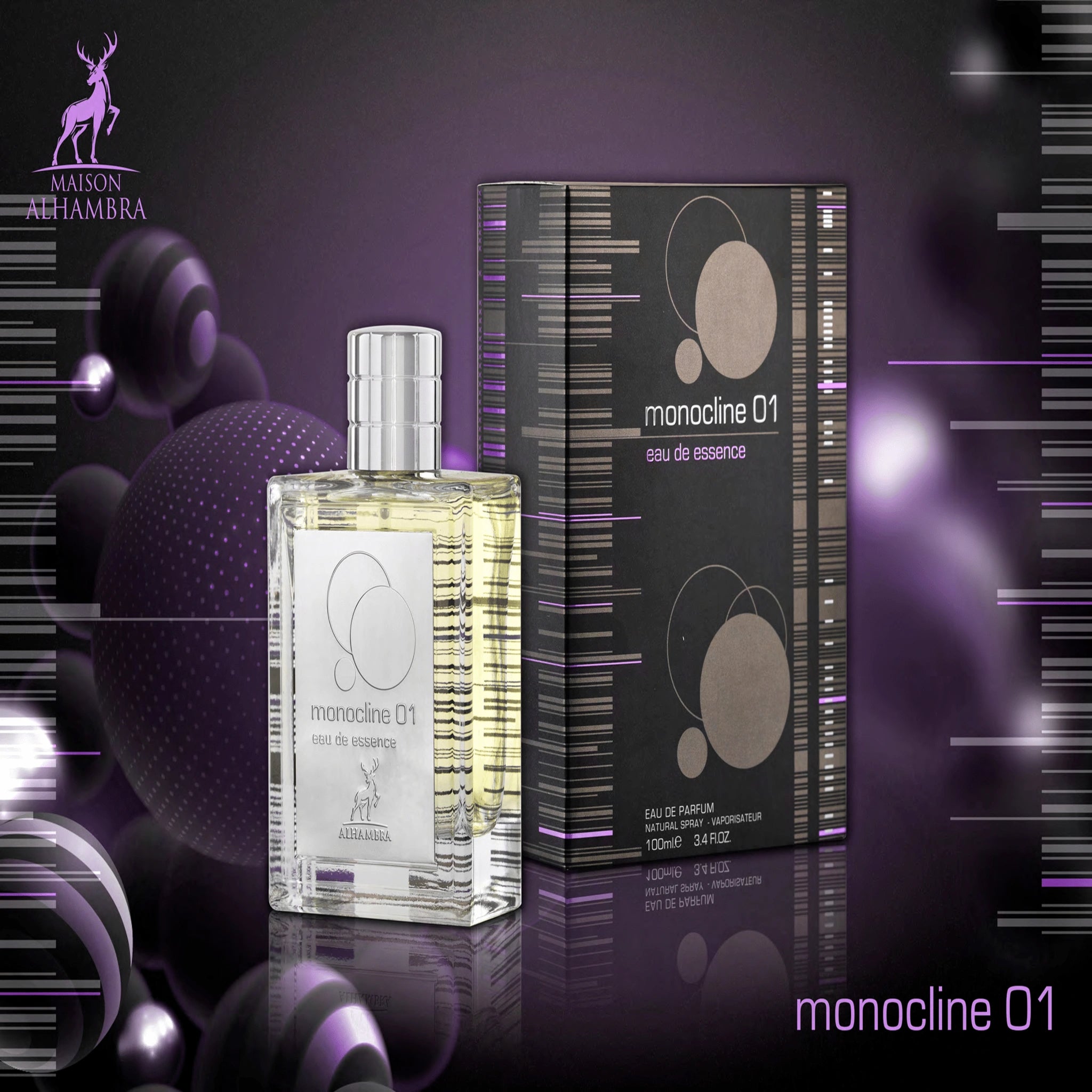 MONOCLINE 01 – Oud Elegance Perfume
